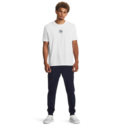 Under Armour Pantalon de jogging en tricot Sportstyle Homme, (411) Midnight Navy/Black, XXL