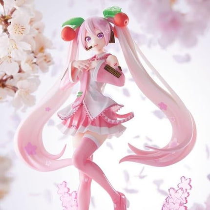 SEGA Goods Hatsune Miku - Sakura Miku 2023 - Statuette Luminasta 21cm
