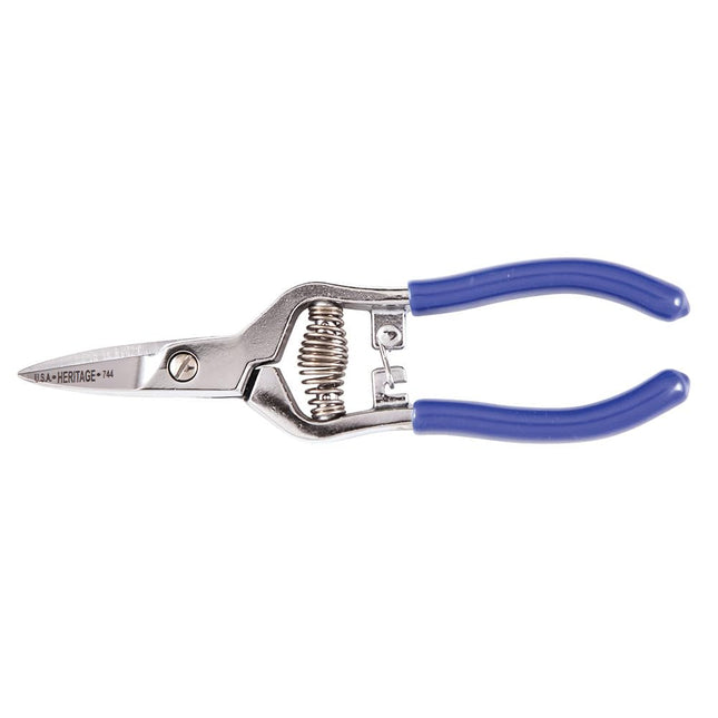 Klein Tools 744 Spring Action Snip, 6-3/4-Inch, Ma