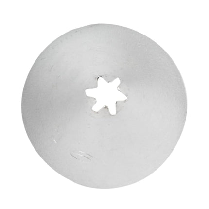 Restaurantware-Pastry Tek Piping Tip, 1 Open Star Decorating Tip - #17, Dent-Resistant, Stainless Steel Icing Tip, Dishwasher-Safe, Decorate Cupcakes, Cakes, or Cookies