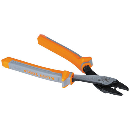 Klein Tools 1005RINS Insulated Pliers, Made in USA, Cutting/Crimping Tool for Insulated and Non-Insulated 10 to 22 AWG Wire and Connectors,1000V Rated