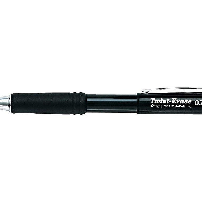 Pentel 0.7mm Twist Erase Mechanical Pencil (Pack of 12), QE517A