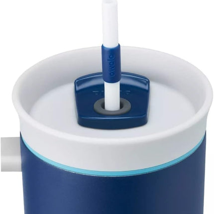 Owala 40oz Stainless Steel Tumbler with Handle - Marine Blue