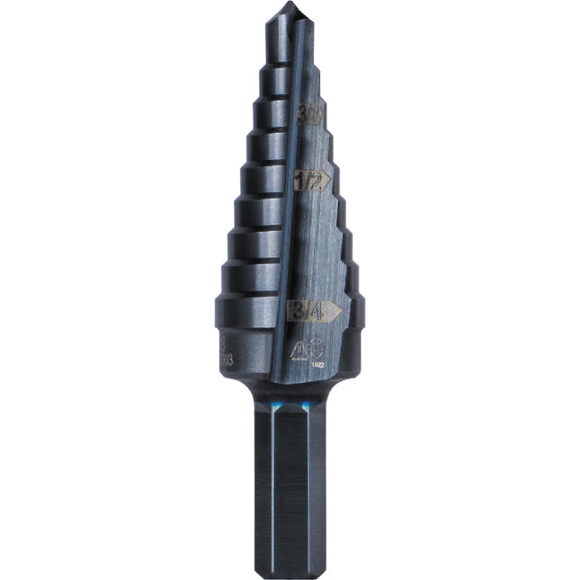 Klein Tools KTSB03 Step Drill Bit Double Fluted 3,