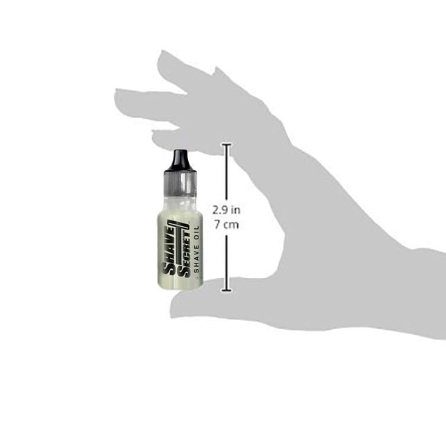 SHAVE SECRET SHAVING OIL- THE BEST SHAVE EVER! 18.75ML(2 Pack) by Shave Secret