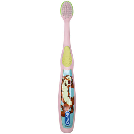 Oral-B Baby Manual Toothbrush, Pooh Characters, 0-3 Years Old, Extra Soft (Characters Vary) - Pack of 6