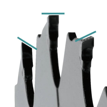 Makita B-61656-3 7-1/4" 24T Carbide-Tipped Max Efficiency Circular Saw Blade, Framing, 3/pk