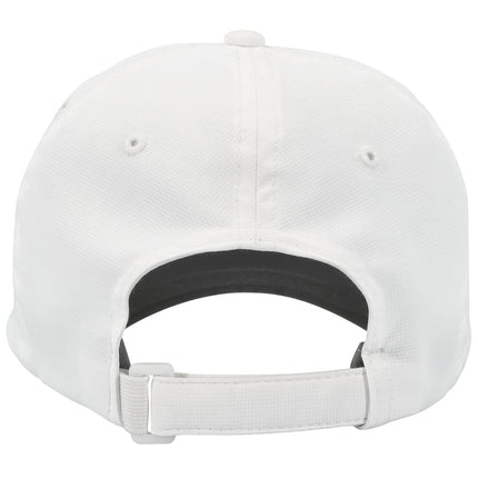 Mizuno Tour Adjustable Lightweight Hat, White-Black, OSFA