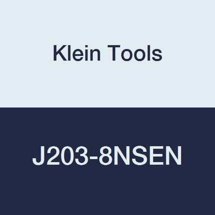 Klein Tools Journeyman 8-1/2 in. Heavy-Duty Long-Nose Side-Cutting Pliers with Skinning Hole