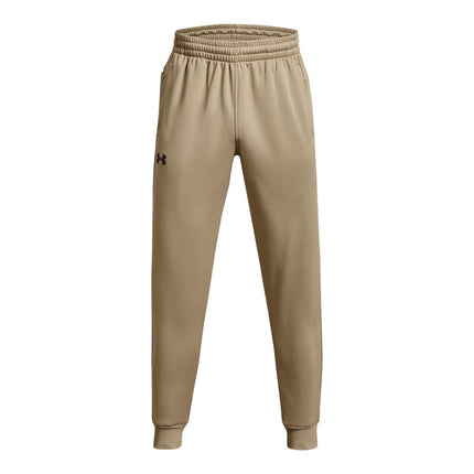 Under Armour Men's Armourfleece Jogger, (299) City Khaki / / Black, 4X-Large