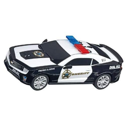 Carrera Go!!! 20064031 2015 Chevrolet Camaro ZL1 Sheriff 1:43 Scale Slot Car, With Flashing Lightbar, Suitable For Ages 6 Years+