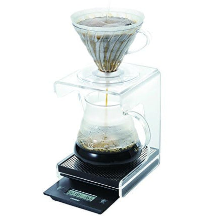 Hario VSTN-INT-2000B Drip Coffee Scale, V60, Black
