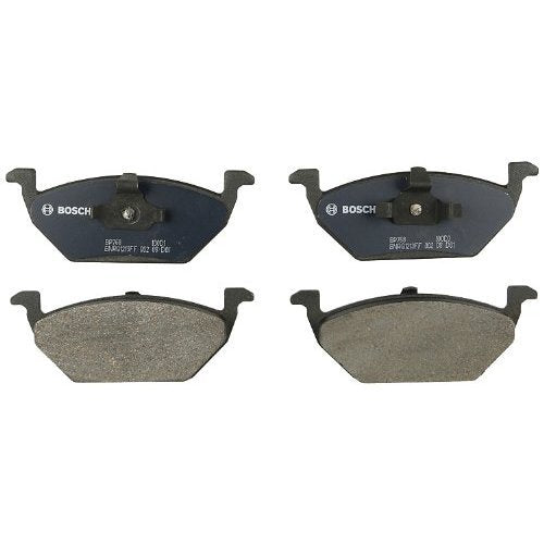 Bosch Automotive BP768 QuietCast Premium Semi-Metallic Disc Brake Pad Set For Volkswagen: 1998-2001 Beetle, 1999-2000 Golf, 1999-2015 Jetta; Front