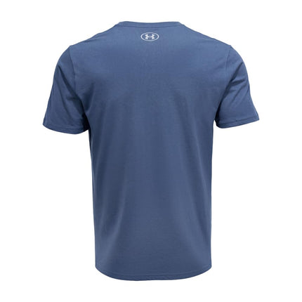 Under Armour Men's Sportstyle Logo Short Sleeve T Shirt, (044) Downpour Gray / / Steel, Medium