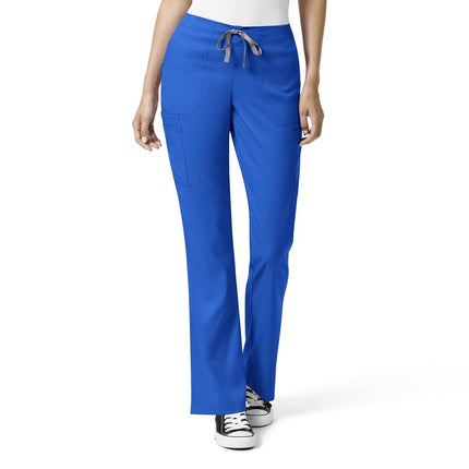 WonderWink Women's Moderate Flare Leg Cargo Pant, 