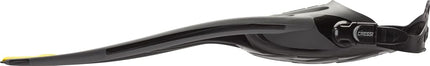 Cressi Frog Plus Open Heel Scuba Dive Fins (Made in Italy), Black/Yellow, M/L (UK 9/10 - EU 41/44)