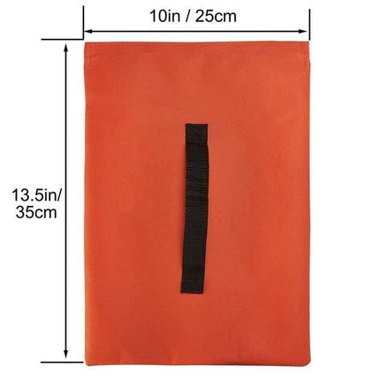 MOPHOEXII Sports Net Sandbags,All Sport Sandbags for Baseball Nets, Soccer Goals, Golf Nets, Football Nets, Hockey Nets,Weighted Anchor Bags-Orange 8 Pack