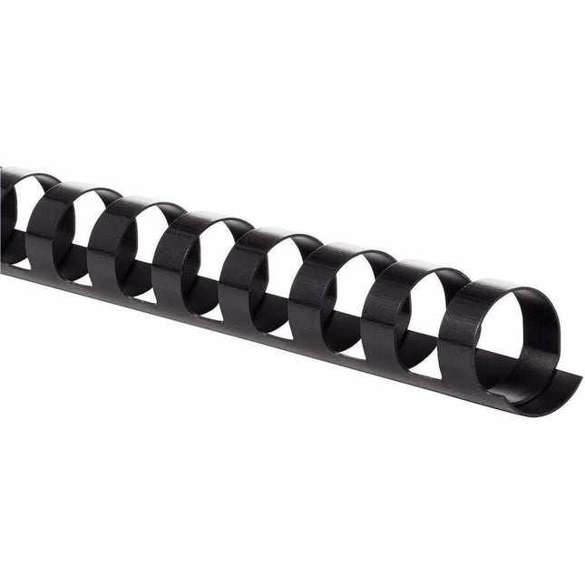 Mead CombBind Binding Spines/Spirals/Coils/Combs, 9/16", 105 Sheet Capacity, Black, 125 Pack (4000138)