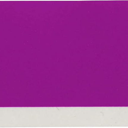 Cinta de etiquetas de vinilo Brady para impresora de etiquetas M211 y M210 - Etiquetas de impresora de vinilo autoadhesivas - Blanco sobre morado (9.53mm x 6.40m) - M21-375-595-PL