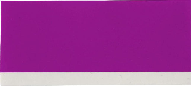 Brady Vinyl Label Tape for Label Printer M211 & M210 - Self Adhesive Vinyl Printer Labels -White on Purple (9.53mm x 6.40m) - M21-375-595-PL
