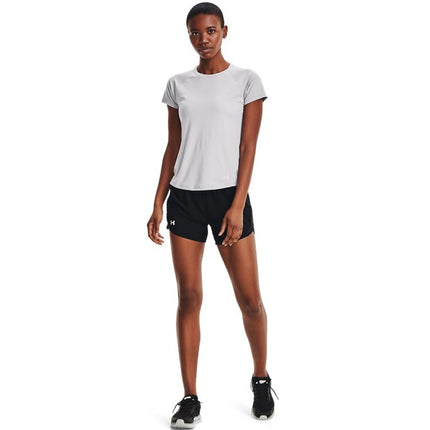 Under Armour Ua Fly-by 2.0 Women's Shorts, Black, 1350196-001, 3XL