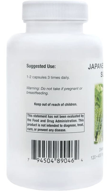 Supreme Nutrition Japanese Knotweed Supreme, 120 You Ji Hu Zhang Capsules