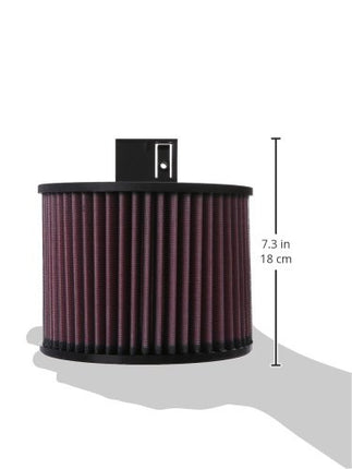K&N Replacement air filter compatible with BMW 3-Series E90 325i/330i 2005- (excl. USA) (E-2022), Heather Red