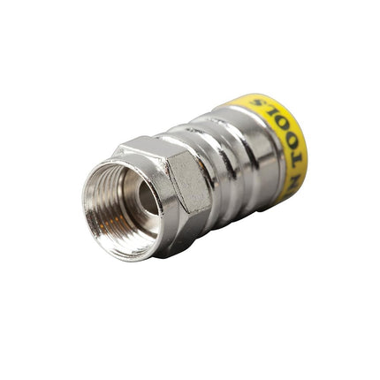 Klein Tools Vdv814-610 Coax Adapter-Terminator, Male F, 75 Ohm, 10-Pack