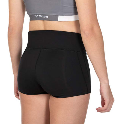 Mizuno Women's Apex 2.5" Inseam Volleyball Short, Black, XX-Large