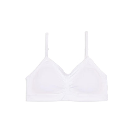 Maidenform Girl Big Girls' Slim Bra Crop Seamless,