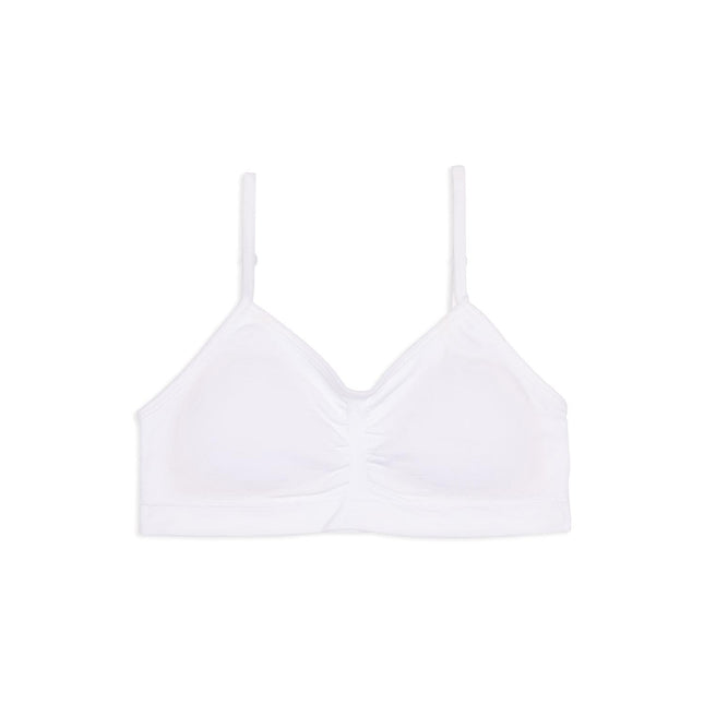 Maidenform Girl Big Girls' Slim Bra Crop Seamless,