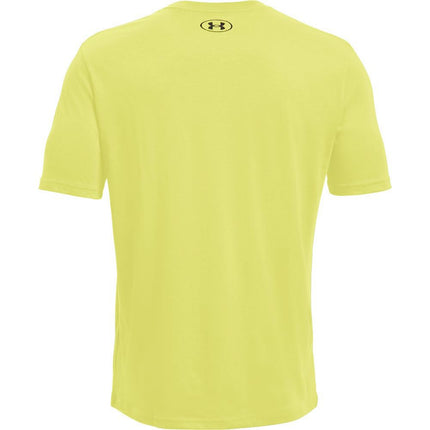 Under Armour Camiseta de manga corta para hombre Ua Sportstyle Left Chest, (743) Amarillo Lima/Negro, XS