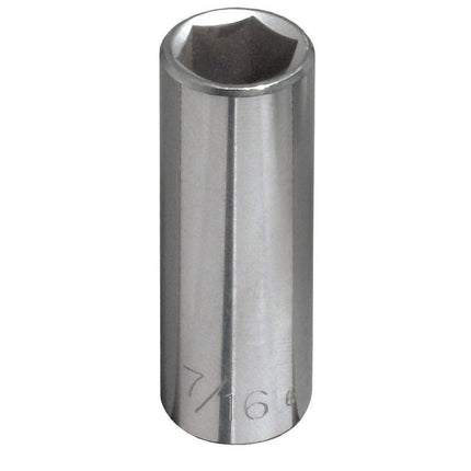 Klein Tools 65614 3/8-Inch Deep 6-Point Socket with 1/4-Inch Drive
