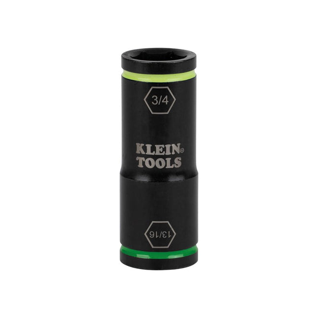 Klein Tools 66074 Flip Impact Socket, 3/4 and 13/1