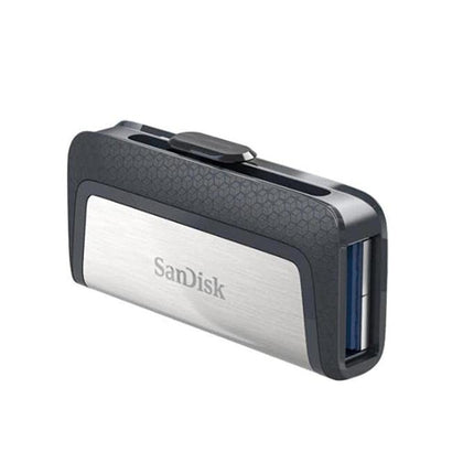 SanDisk Ultra 64 GB Dual Type-C USB 3.0 Flash Drive, Silver