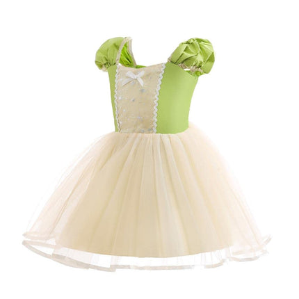 Dressy Daisy Girls Frog Princess Costume Dress, Green, Size 6