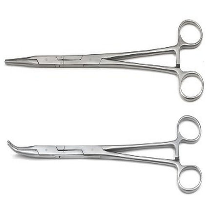 GEARWRENCH 82111 2 Piece Double X Hemostat Set, Straight and 45-Degree