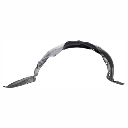 TRQ Front Right Inner Fender Liner Black Passenger Side