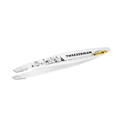 TWEEZERMAN New York Mini Oval Tweezers (Hand-Cut S