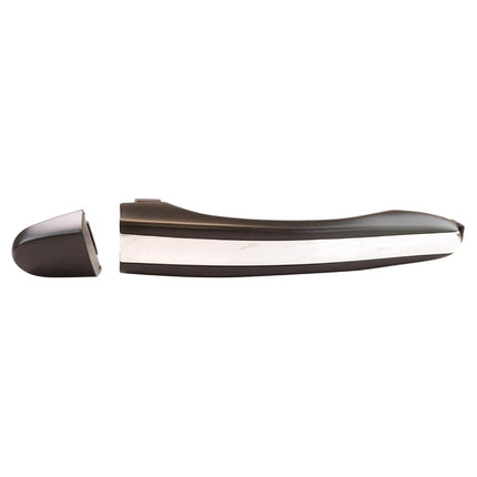 TRQ Front Exterior Door Handle Chrome & Black RH Passenger for Hyundai Azera