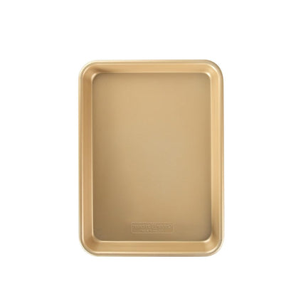 Nordic Ware Naturals Plaque de cuisson antiadhésive (quart de feuille), plaque de cuisson en aluminium, ustensile de cuisson de qualité supérieure pour cuire et réchauffer de petits repas, fabriquée aux États-Unis, argent