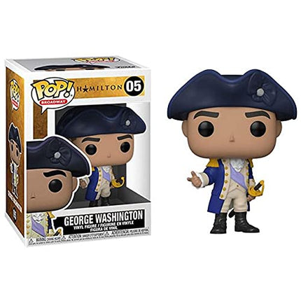 Funko Pop! Broadway: Hamilton - George Washington - Collectable Vinyl Figure - Gift Idea - Official Merchandise - Toys for Kids & Adults - Music Fans - Model Figure for Collectors and Display