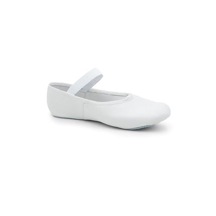 Capezio Daisy Ballet Shoe, White, 4.5 N
