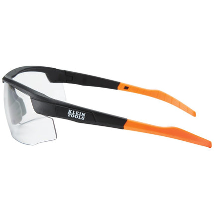 Gafas de seguridad Klein Tools 60171, equipo de protección individual (EPI) con semimontura, resistentes a los arañazos y antivaho, lentes transparentes, paquete de 2