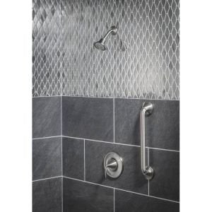 Moen YG2812BN Eva 12" Designer Grab Bar, Brushed Nickel