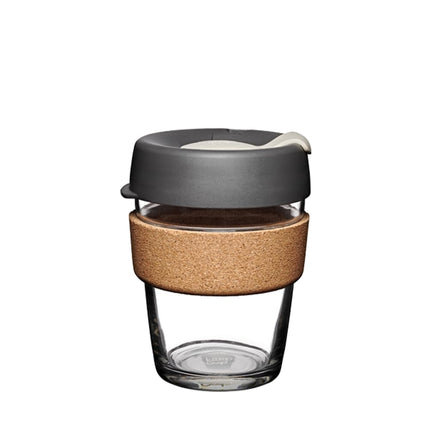 KeepCup Brew Cork, Reusable Tempered Glass Coffee 