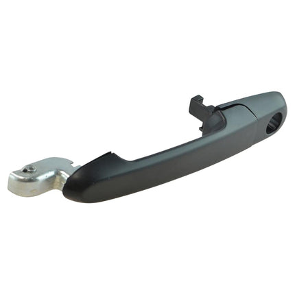 TRQ Front Left Exterior Door Handle Black Drivers Side