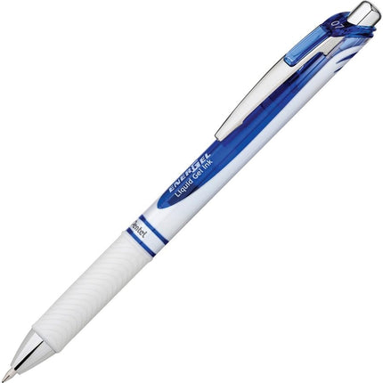 Pentel EnerGel Pearl Deluxe Retractable Liquid Gel Ink Pen, 0.7mm Point, Blue Ink.