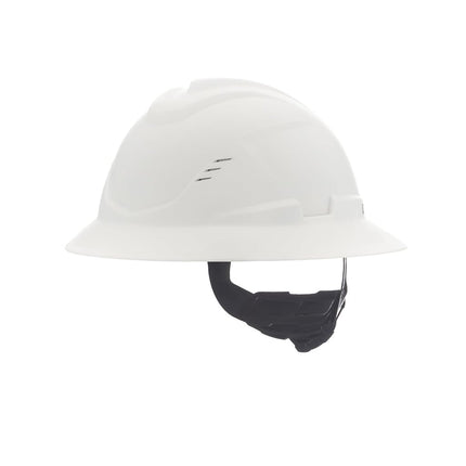 MSA 10215828 V-Gard C1 Vented White Full Brim Hard