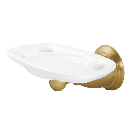 Kingston Brass BA1756BB Support de brosse à dents et de gobelet Heritage, laiton brossé
